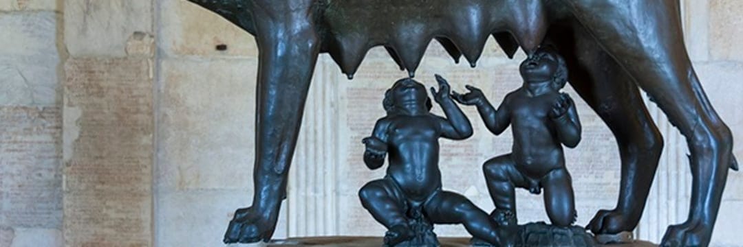 牝狼の乳を飲んで育った双子がローマを建国した？……伝承を手がかりに