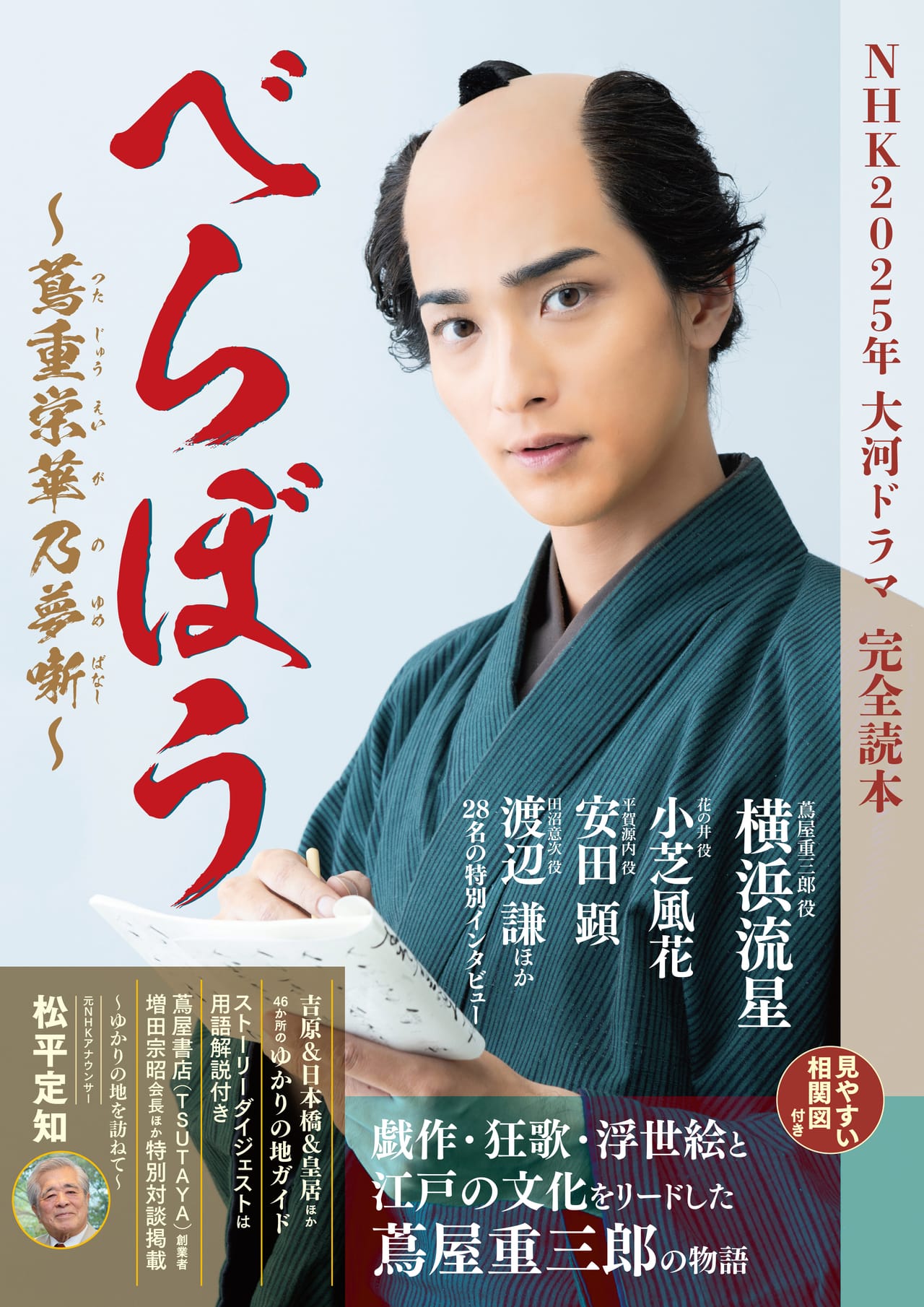 蔦 屋 重三郎 tsutaya